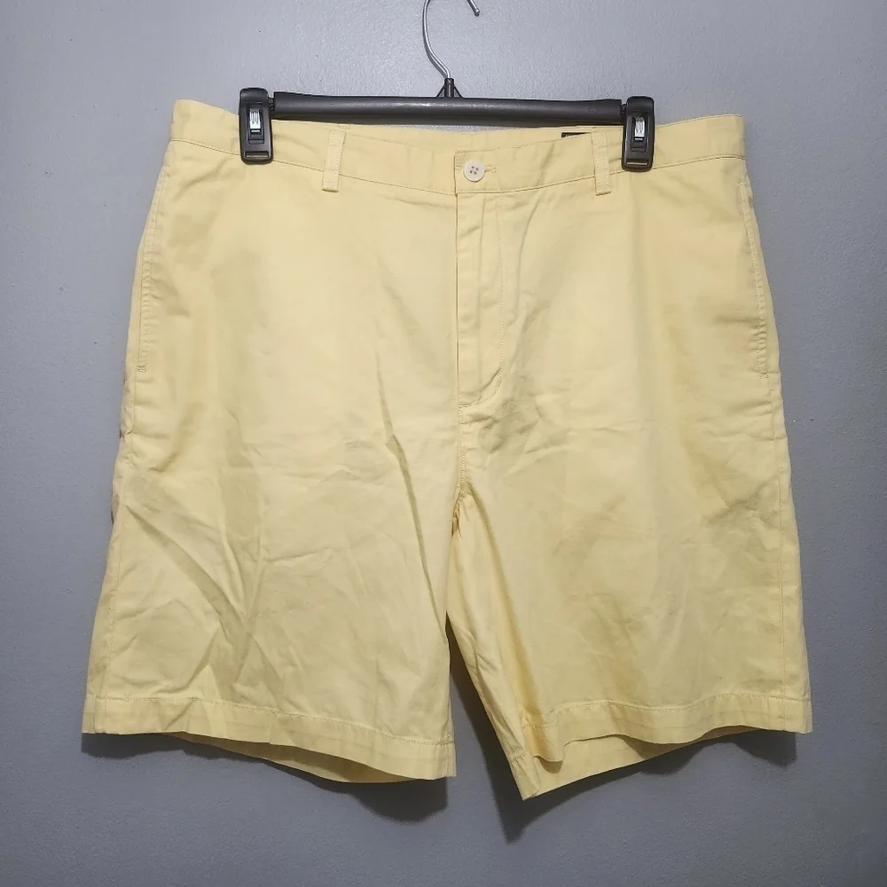 Vineyard Vines Yellow Men's Club Shorts Size 38 Summer Vacation Resort